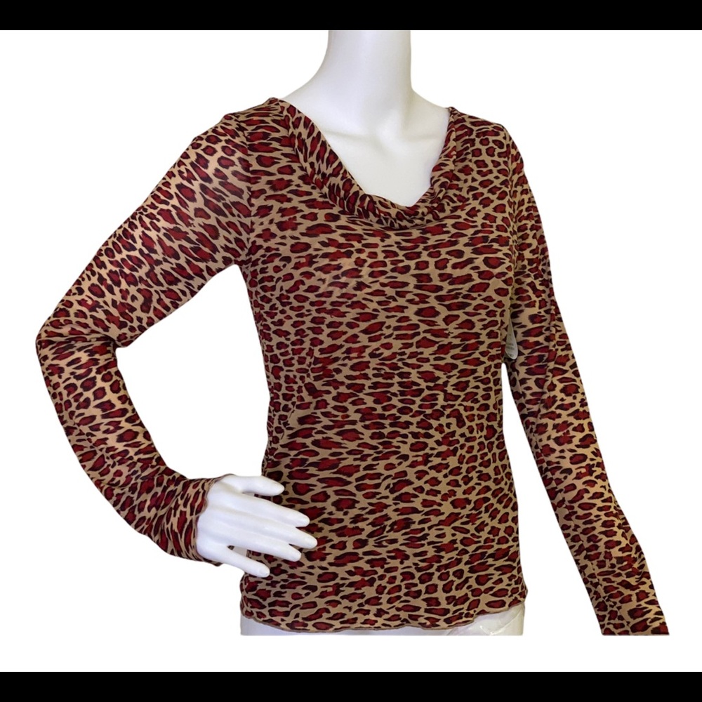 Tuscan Sunrise Draped Neck Blouse